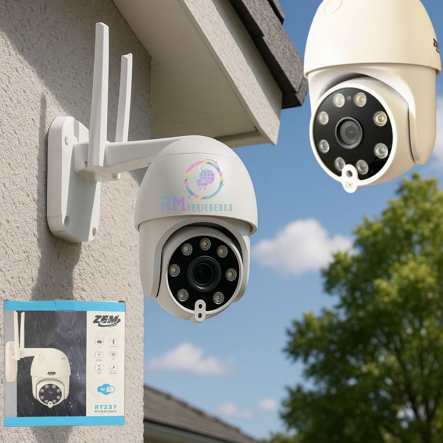 Câmera Segurança Wifi Smart IP ICSEE A8 Áudio Infravermelho Sem Fio Casa-MOBY