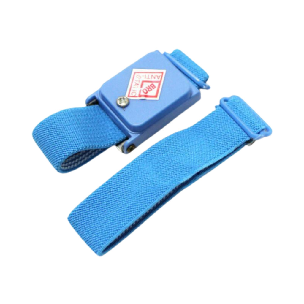 Pulseira Proteção Antiestática S/ Fio Manutenção Eletrônicos 