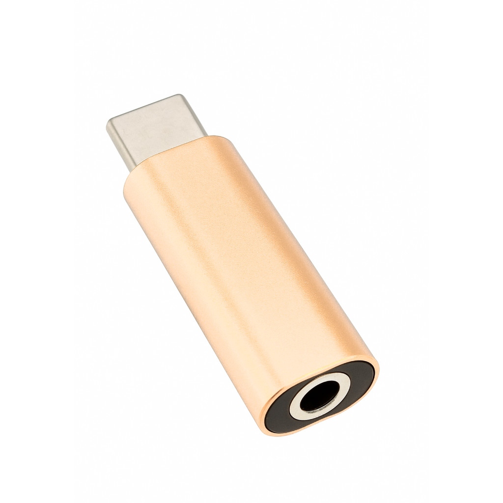 Adaptador Tipo C P/ P2 Conversor Fone de Ouvido Áudio Som Estéreo Compatível Celular Tablet Notebook