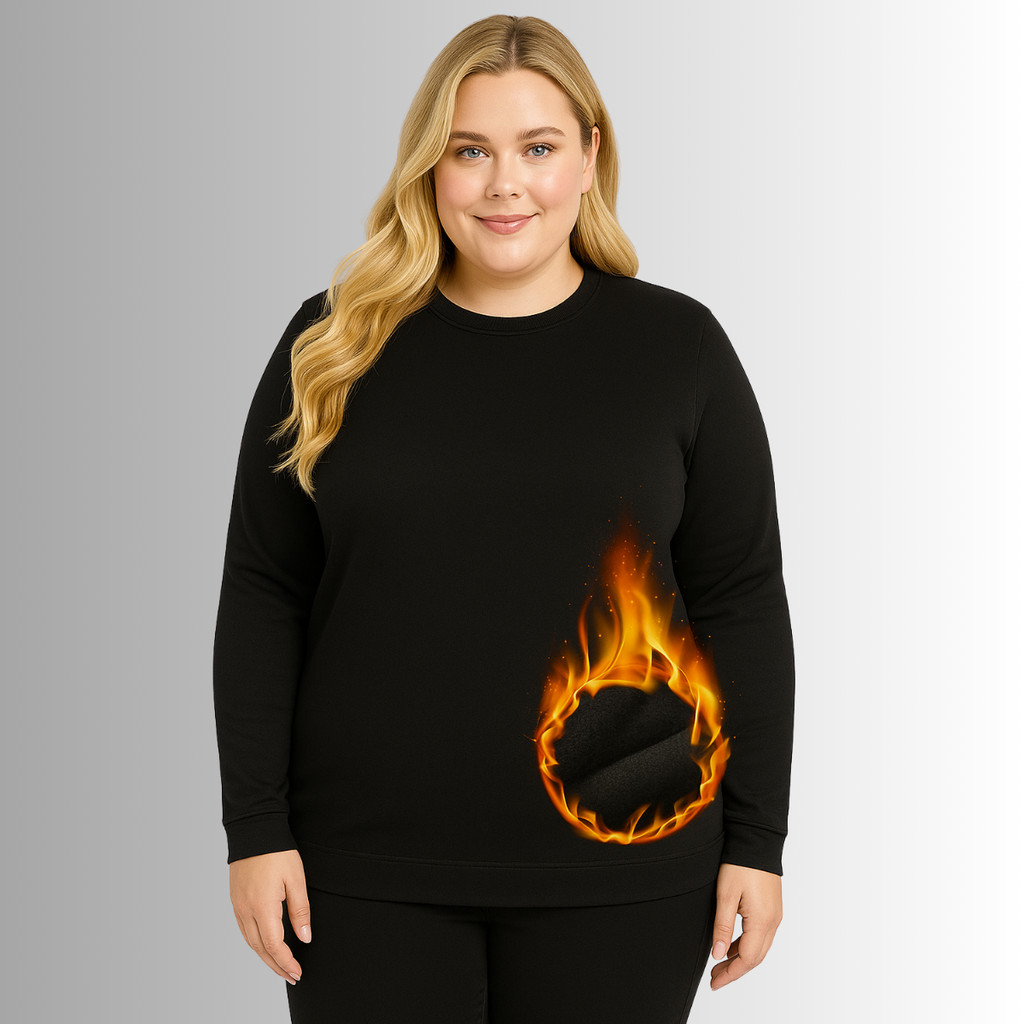 Camisa Plus Size Térmica Tecido Peluciado Ideal Para Dias Frios Tecido Flanelado Quente Inverno