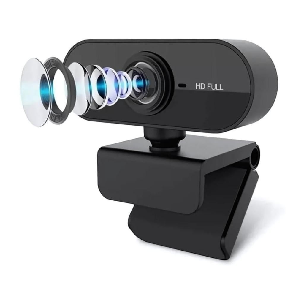 1080p Webcam Full Hd 1080p para Microfone Pc Notebook Home Office Nova Pronta Entrega