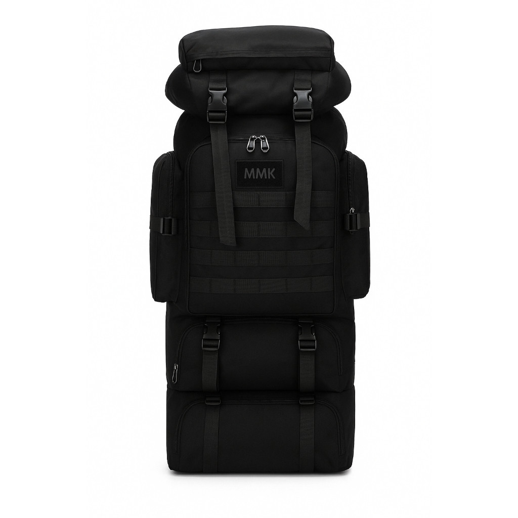 Mochila Cargueira Camping Impermeável 80l Tática Trilha