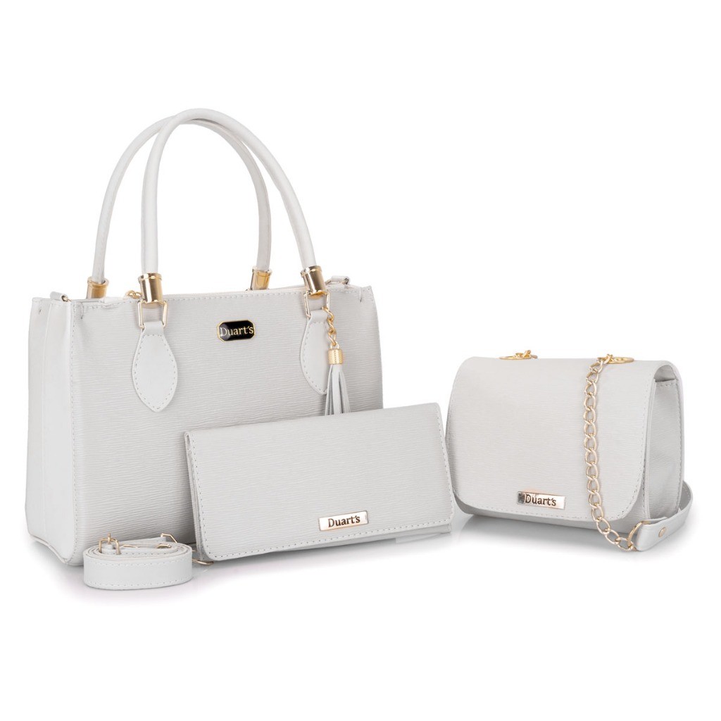 Bolsa feminina Kit Duarts 3 pçs Direto da fabrica Lançamento