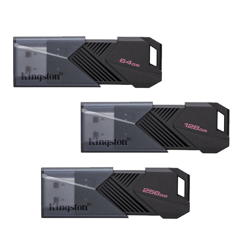Kingston Pendrive 8G 128G 256GB 1TB 2TB DataTraveler Exodia Onyx DTXON USB 3.2 Gen1 Flash Drive Com Capa Móvel Elegante