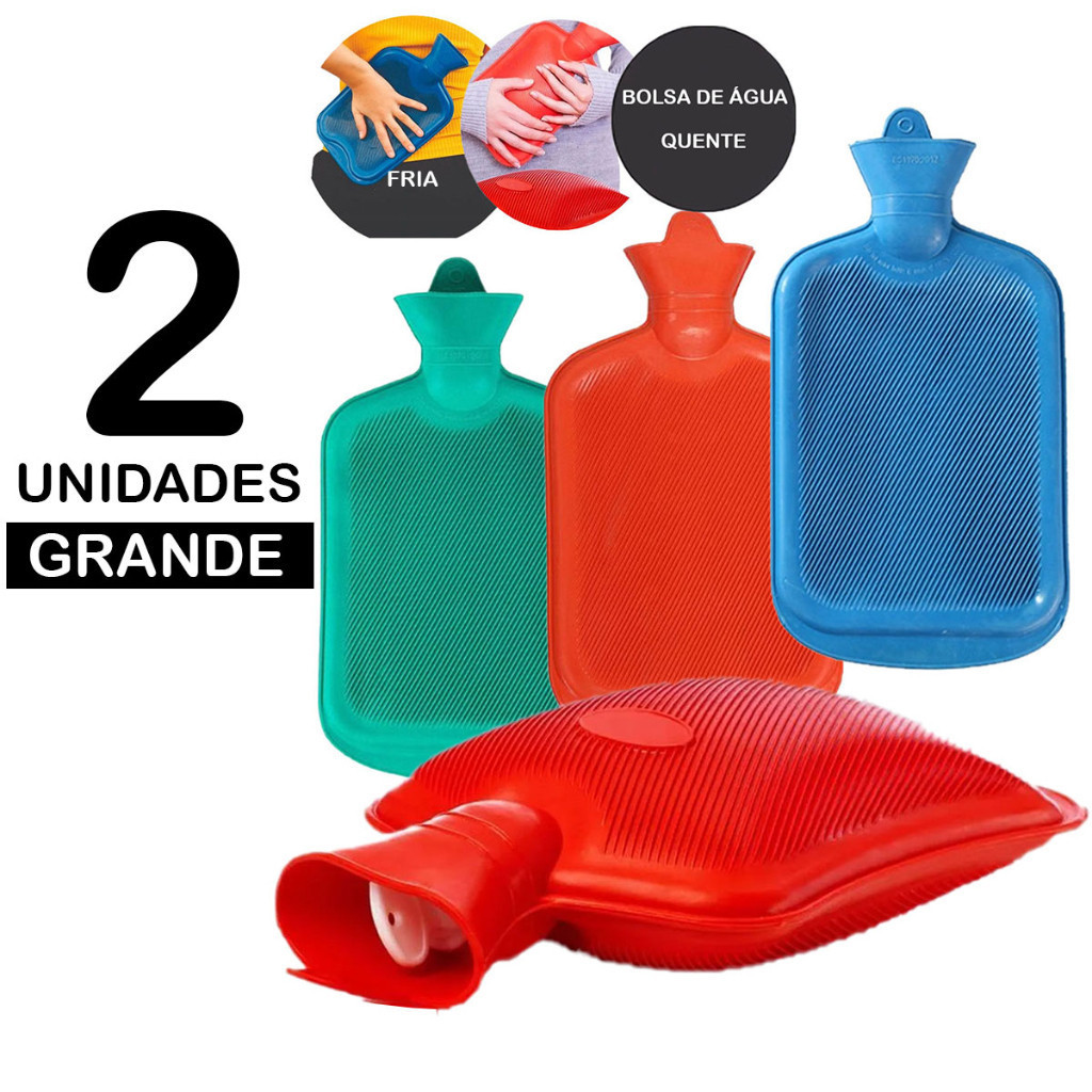 Bolsa Grande Termica De Agua Quente Fria Compressa Cólica Dores