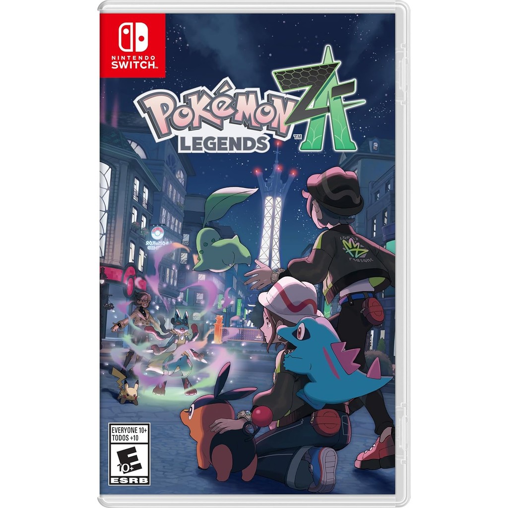 Pokemon Leyendas Z-A Switch Midia Fisica - Capa Latam