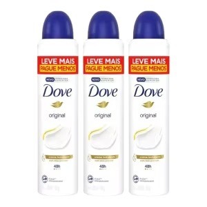 KIT C/3 DESODORANTE DOVE ORIGINAL 250ML