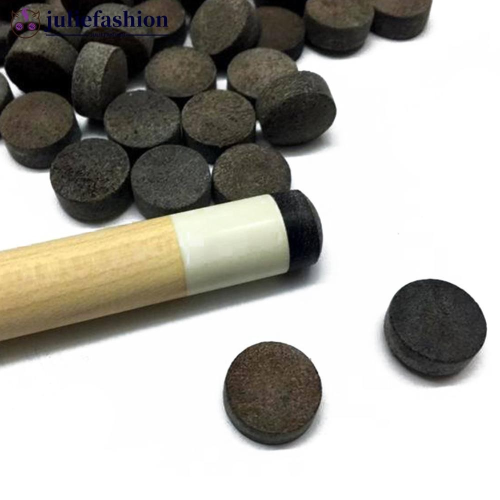 JULIEFASHION 5 Pcs 13 Mm De Alta Dureza Dicas De Couro Para Taco De Sinuca Preto Oito Tacos Nove Acessórios De Bilhar L5