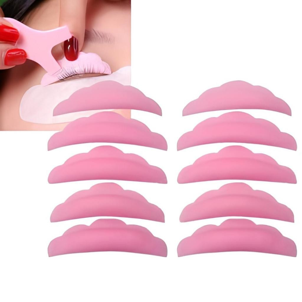 Moldes Bob de Silicone para Lifting de Cílios Reutilizáveis