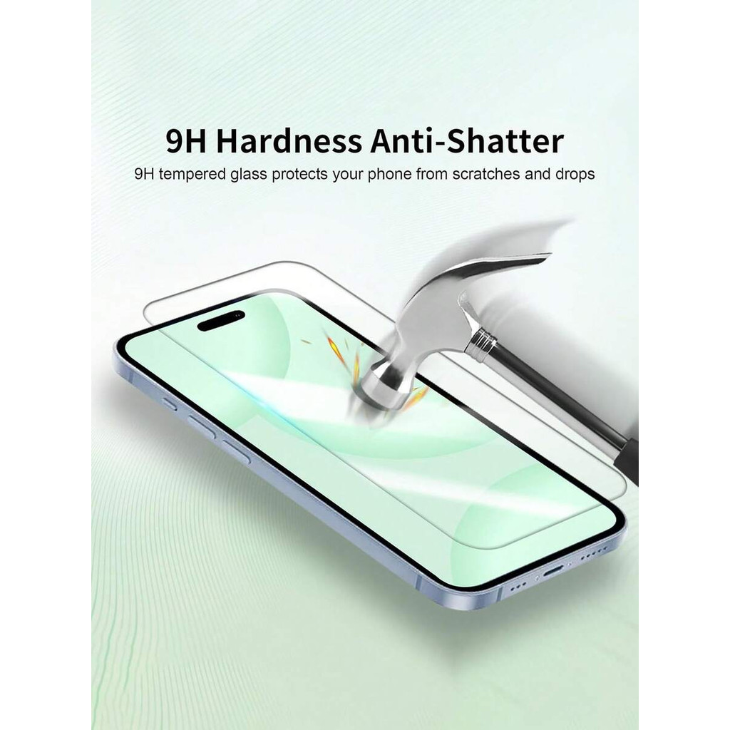 Película iPhone 17 / 17 Pro / 17 Pro Max / 17 Air – Vidro 3D, Cerâmica 9D, Fosca e Privacidade