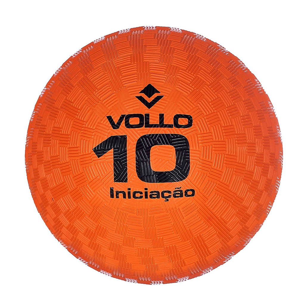 Bola Infantil Escolar Queimada T10 Vollo Iniciação Esportiva Cor Laranja