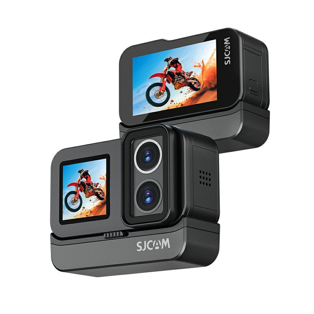 SJCAM SJ20 4K Câmera de ação com tela sensível ao toque e lente dupla
