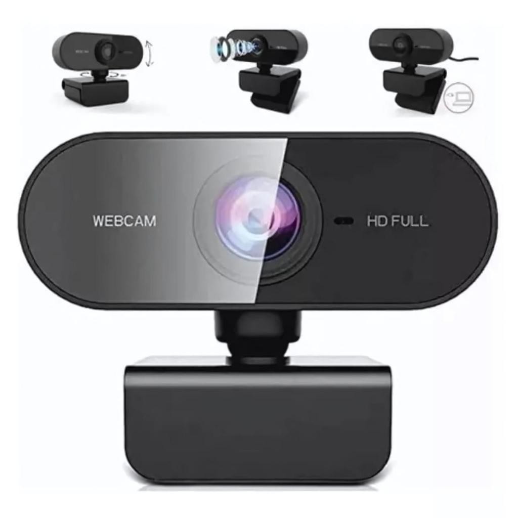 Webcam Full Hd 1080p Microfone Pc Notebook Home Office Nova abbot store