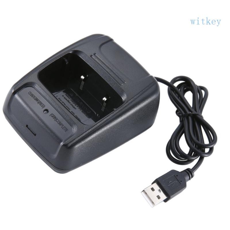 Adaptador Carregamento USB Inteligente Doca Rádios Emergência Estação Para BF888S 777S 666S