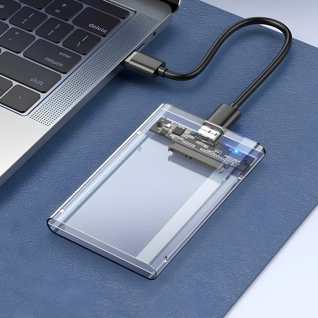 Case De Gaveta Usb 3.0 Hd 2.5 Sata Externo - Alta Qualidade