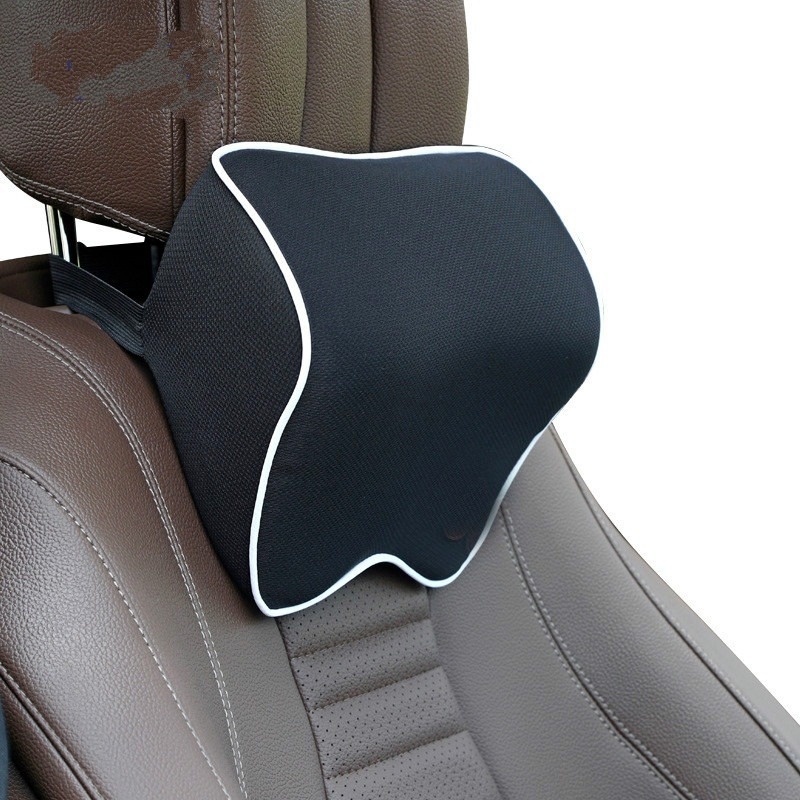 Travesseiro De Encosto De Cabeça Para Pescoço De Carro , Protetor De Suporte De Assento De Automóveis , Algodão Com Memó