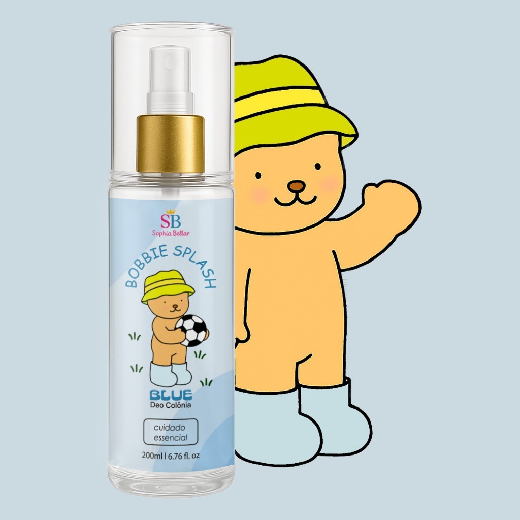 Body Splash Blue Infantil Sophia Bellar 200ml – Frescor e Diversão