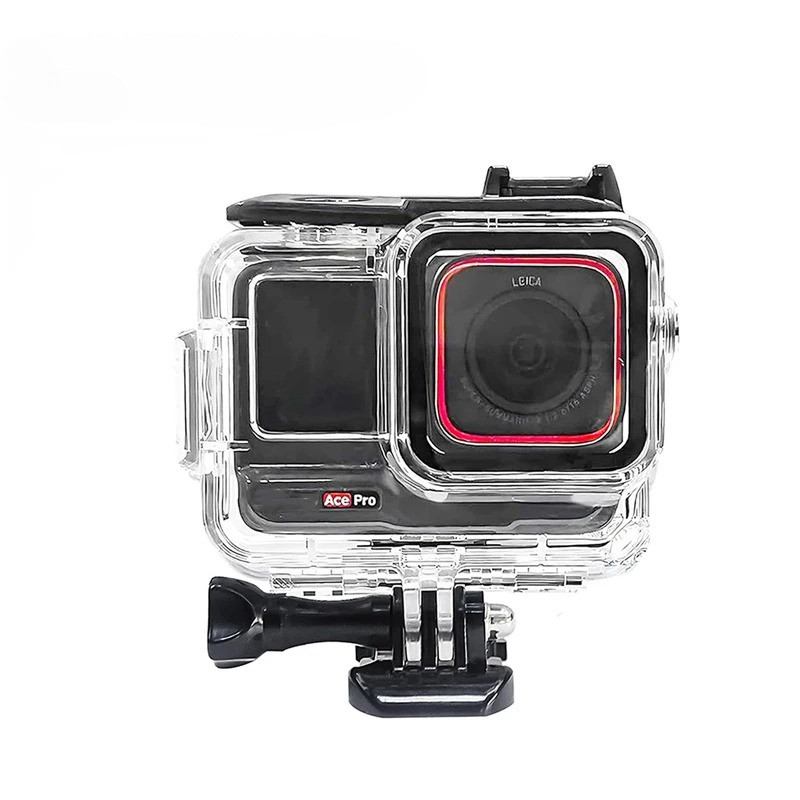 Para Insta360 Ace PRO 2-pro2 Acessórios Caso À Prova Dwaterproof Água Habitação Mergulho 60M Protetor Escudo ACEPRO 2