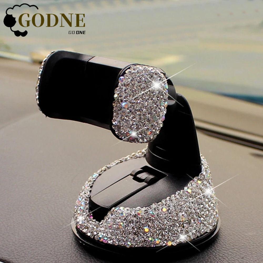 Suporte De Telefone Para Carro GODNESSFO , Seguro Celular Com Strass Brilhante Universal Ventilação De Ar