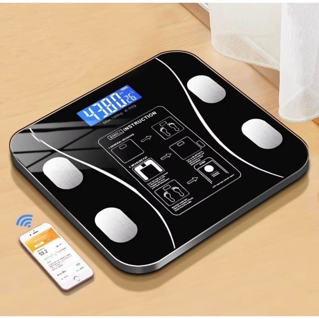 Balança Digital Medidora Corporal Bioimpedância balança digital corporal balança corporal até 180kg