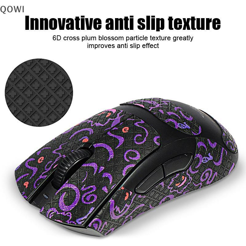 qo DIY Mouse Grip Tap Animação De Desenho Animado Universal Para A Maioria Dos Adesivos De Antiderrapante Suga Suor Resi