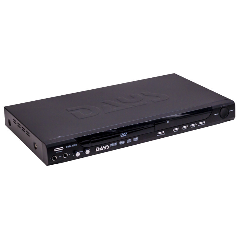Reprodutor DVD de Mesa Days DYD-4000 / com Controle Remoto e Microfone / BIVOLT envio imediato