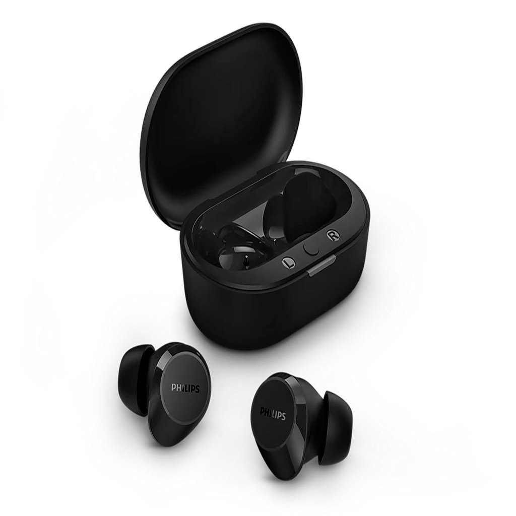 Fone de Ouvido sem fio Philips, TWS, True Wireless, IPX4, Black - TAT1209BK/00