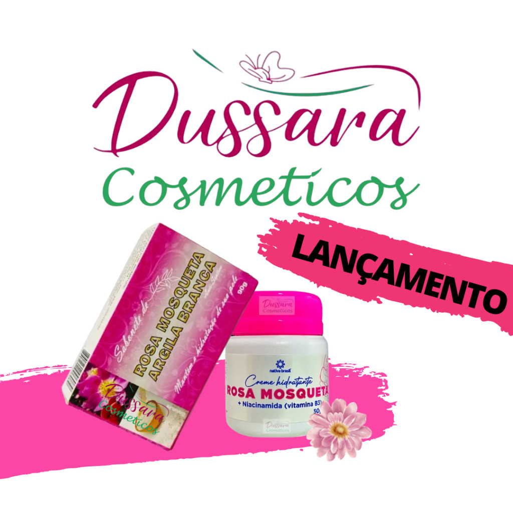 kit Rosa Mosqueta Creme Hidratante + Sabonete