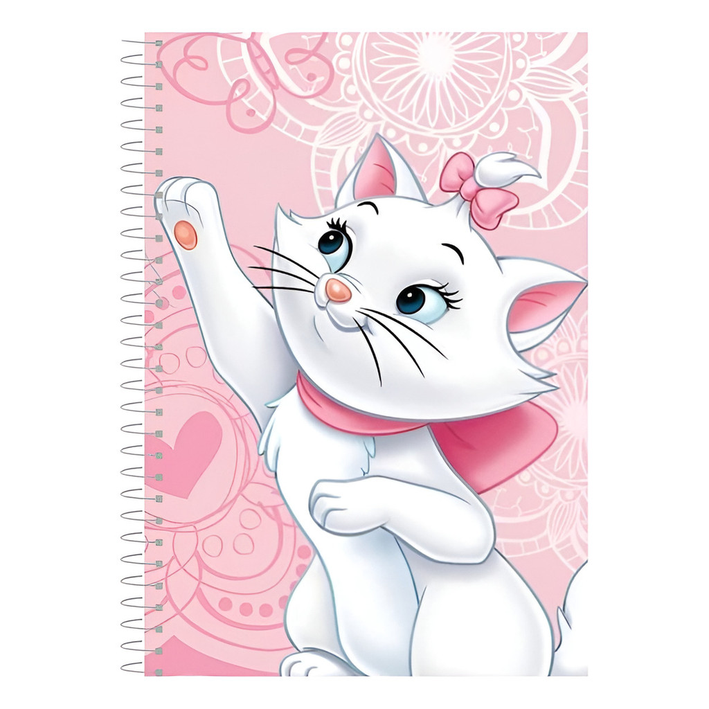 Caderno Gata Marie 10 Matérias | Lançamento Exclusivo
