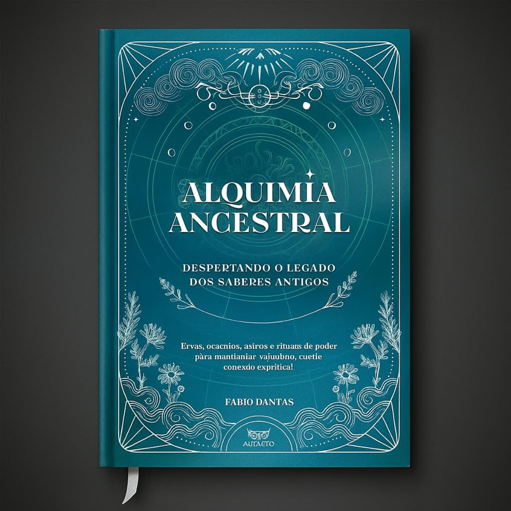 Alquimia Ancestral Livro Capa Dura Conhecimento Oculto Espiritualidade e Sabedoria