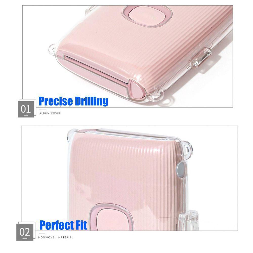 Capa prote Impressora Fotográfica Portátil Anti Arranhões Alça Ajustável Para Fujifilm instax mini link2  Capa protetora