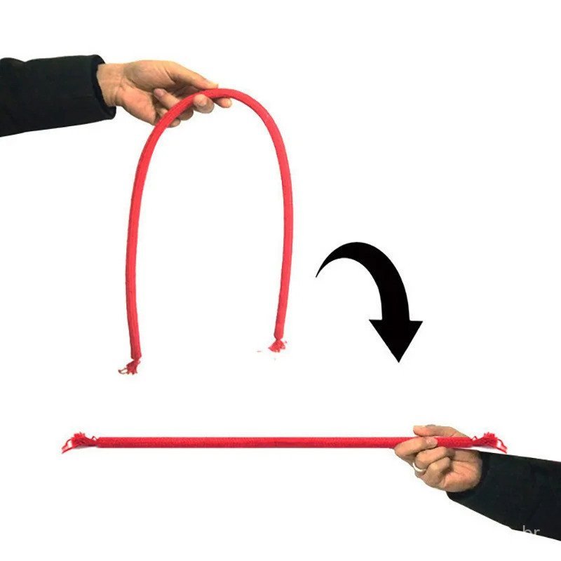 Adicionado ao carrinho de compras Corda dura de luxo do mágico Kupper (vermelha) adequada para corda dura Magic Close-Up