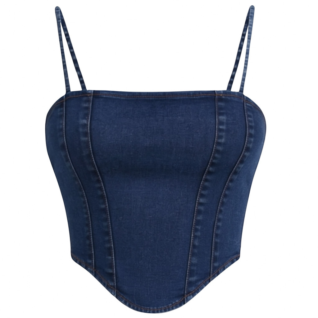 Top Cropped Jeans blusinha  Menina Infantil Juvenil