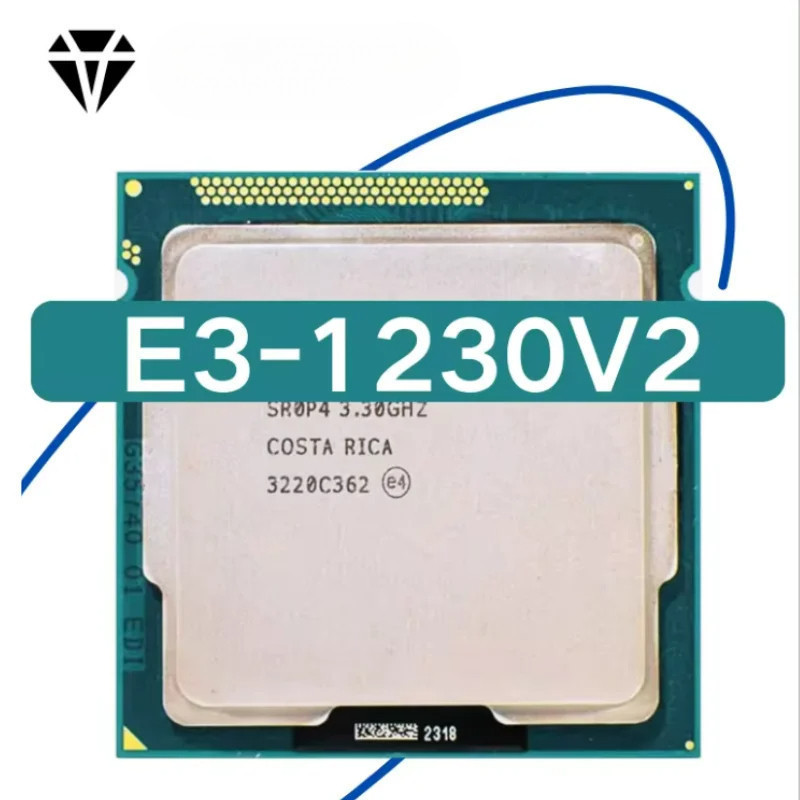Xeon E3-1230v2 v2 E3 1230v2 E3 1230 v2 3.3 GHz 8M 69W LGA 1155