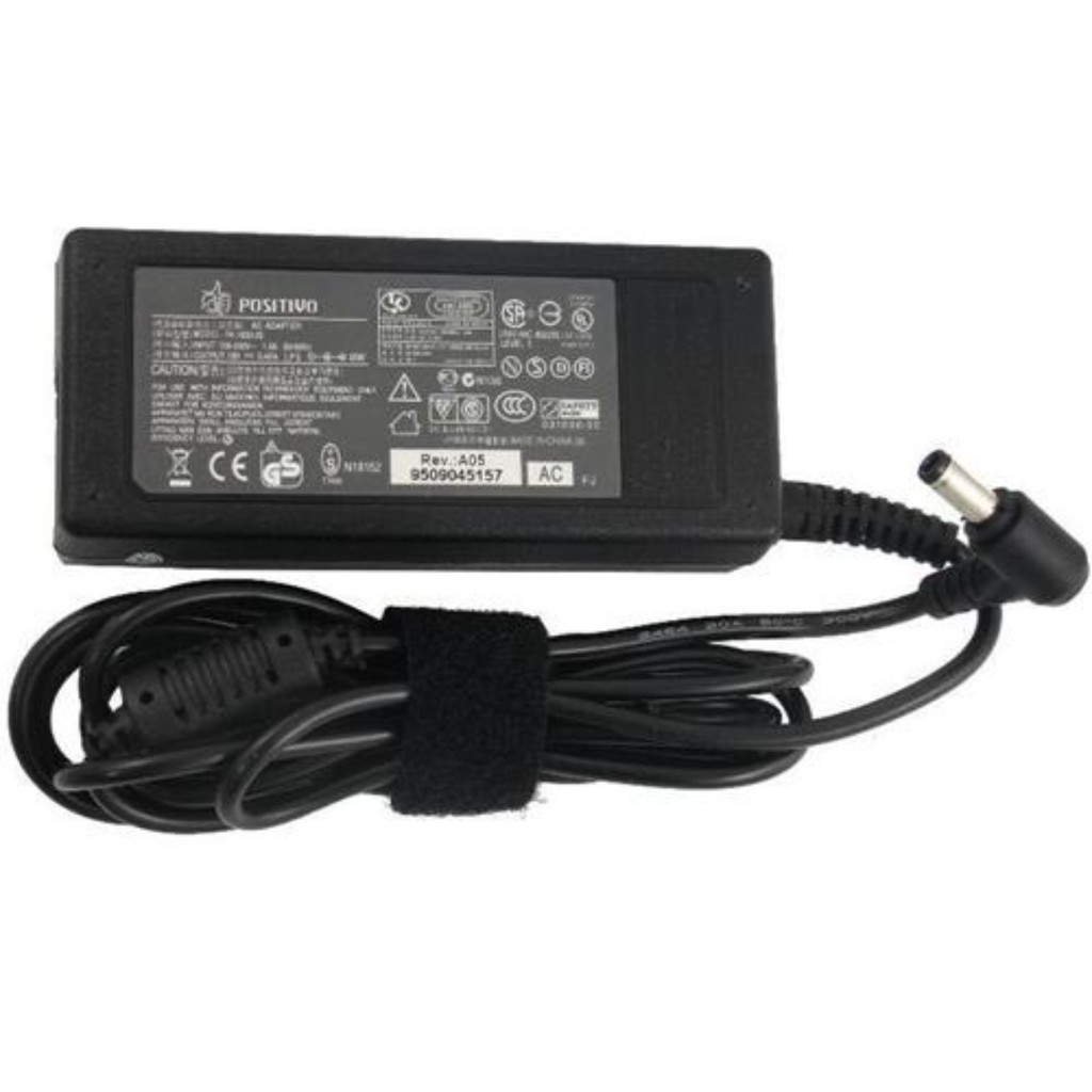 Fonte Carregador Compatível Notebook Positivo Sim+ 19v 3,42a 65w + Cabo