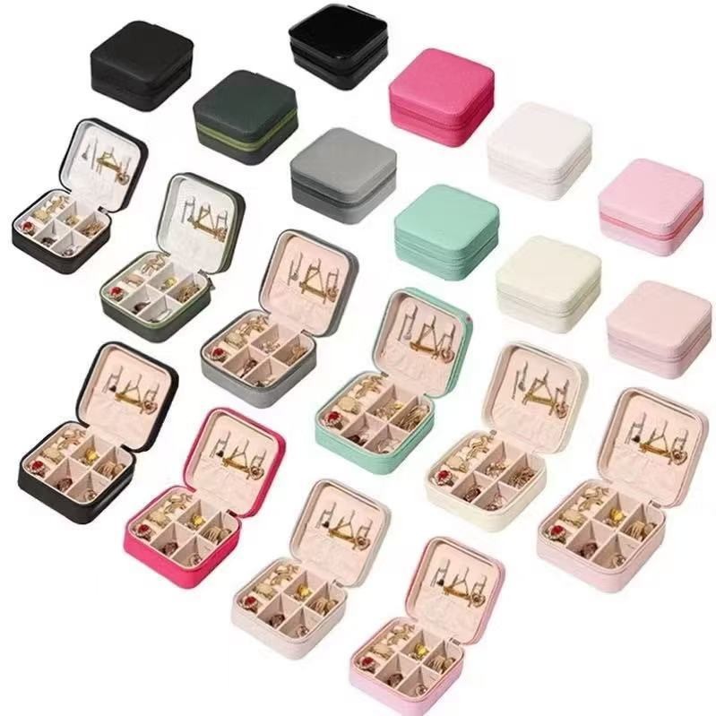 KIT 50 pcs Porta Jóias Portátil Caixinha Bolsa de Armazenamento Colar Brincos Anéis 2025!