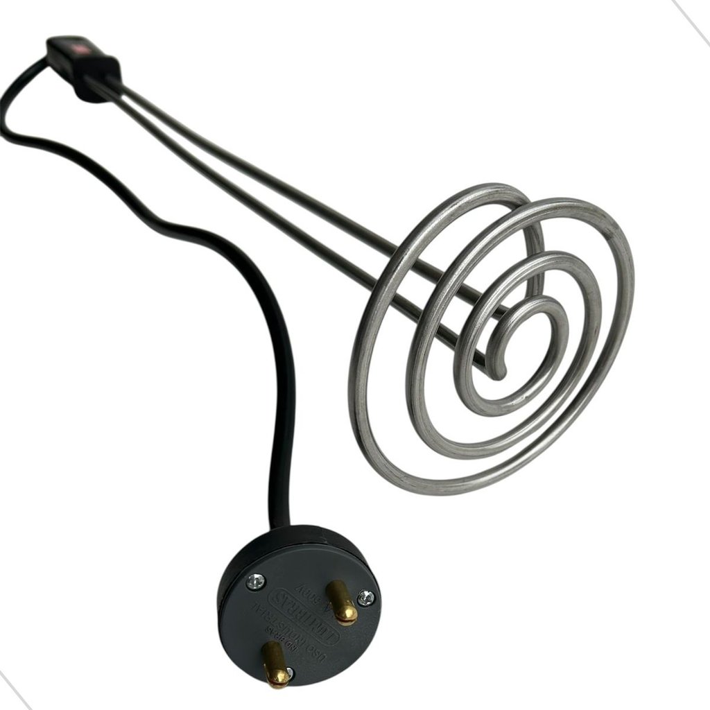 Ebulidor Aquecedor Fazendeiro 5000w Mergulhão Gigante 220v P/ Ordenhadeira Leite Esterilização Cerveja Artesanal Ofurôs