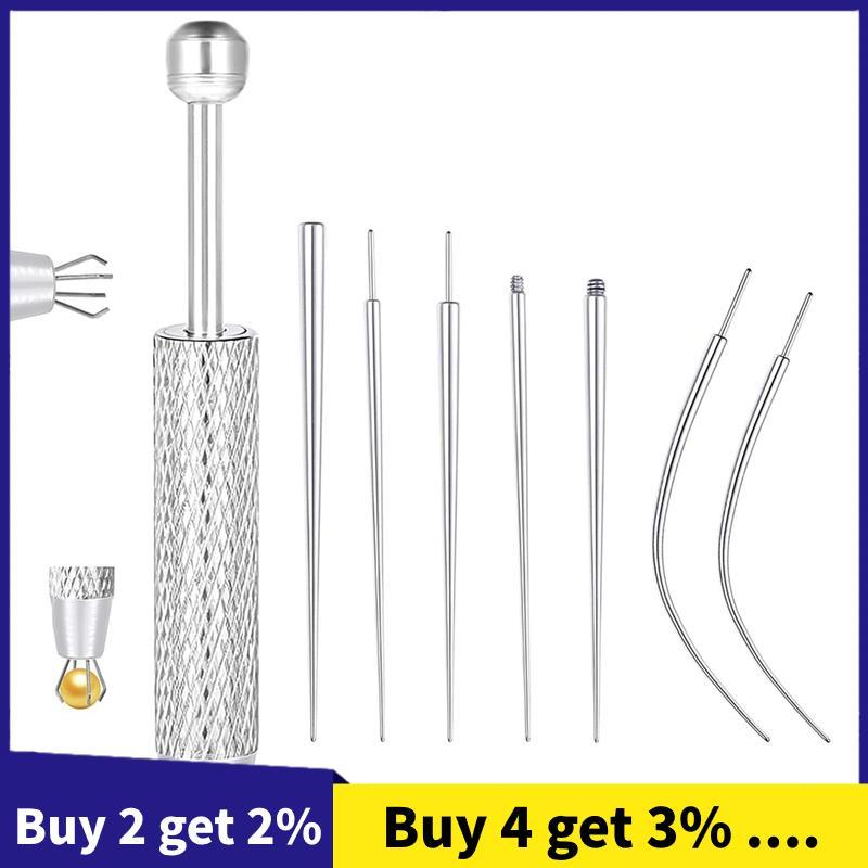 Para Trocar Jóias-Piercing Taper Bola Grabber Ferramenta-Aplicadora De Brincos Traseiros Planos , Kit De Corporal