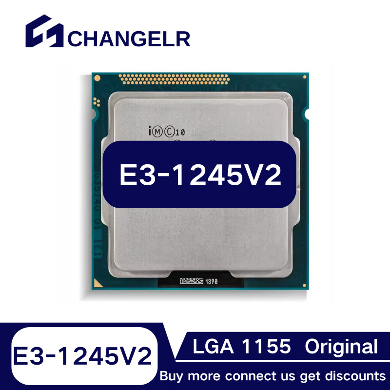 Xeon E3-1245v2 E3 1245v2 E3 1245 v2 3.4 GHz CPU Quad-Core Usada 8M 77W LGA 1155