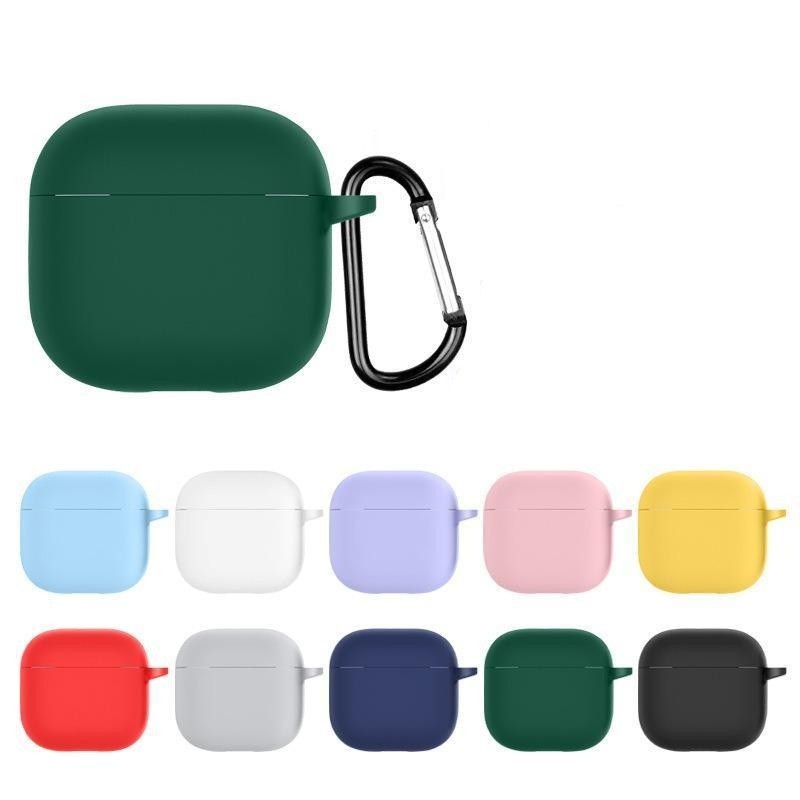 Capinha AirPods Pro Silicone com Gancho Mosquetao Compativel AirPods Pro 1 2 AirPods 3 4 Case Fone