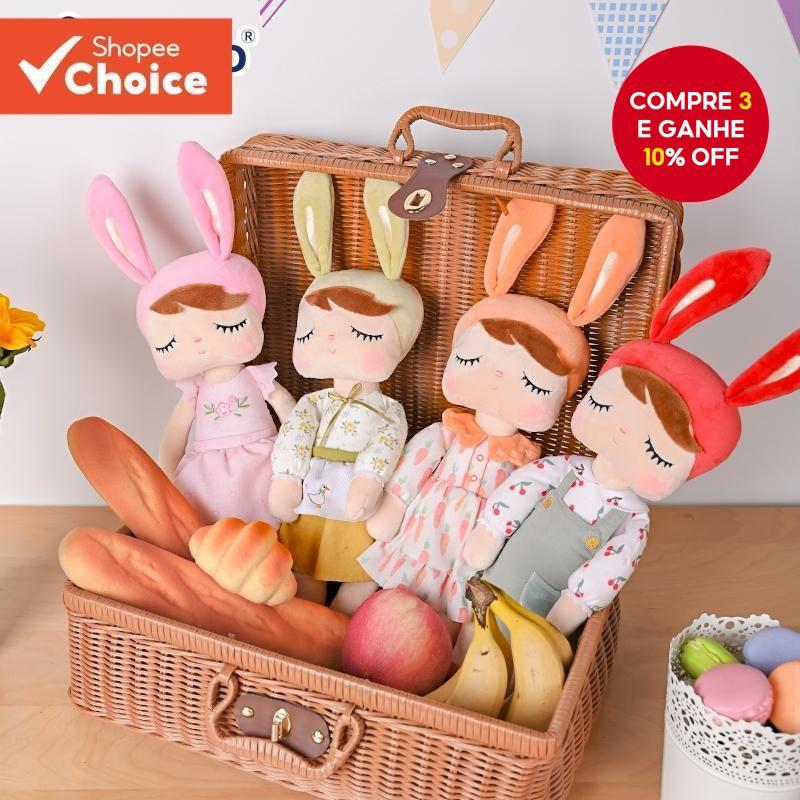 Original Metoo 13'Bonecas De Pelúcia Macia Kawaii Brinquedos Recheados Presentes Para Aniversários De Bebês Infantis