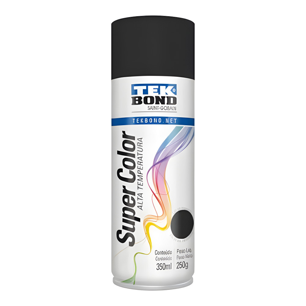 PRETO FOSCO (ALTA) 350ML TEKBOND