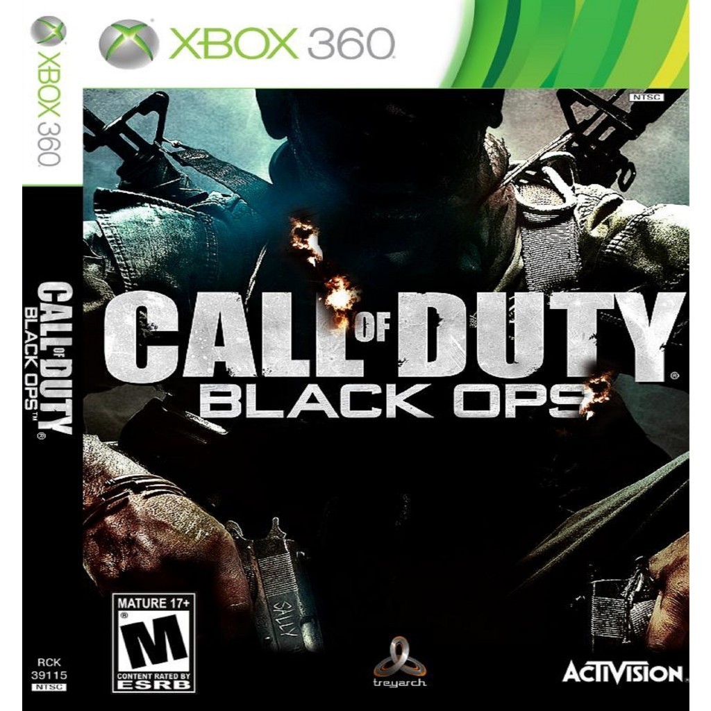Jogo Call Of Duty Black Ops 1 - Xbox 360 Lt 3.0 Mídia Física