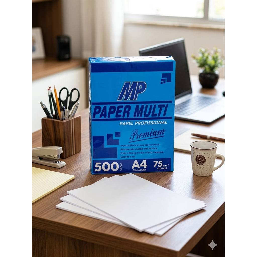 Papel MP Multi Premium: Alta Brancura e Sistema Anti-Atolamento
