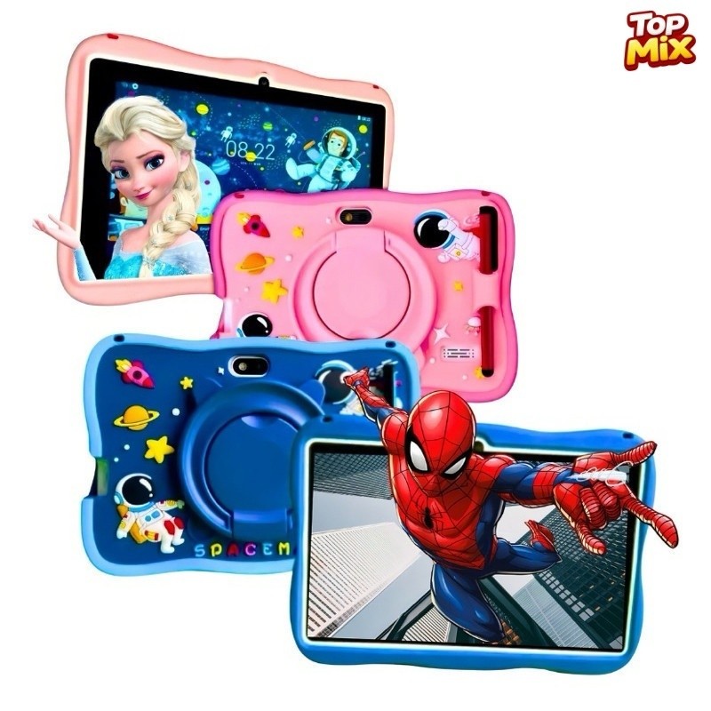 Tablet Infantil Kids 7 Polegada com wifi bluetooth Android Super Resistente Smart fang