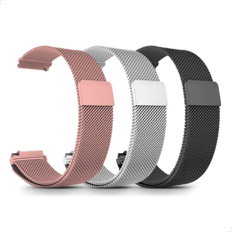 Pulseira Milanese Metal Aço Loop 20/22MM