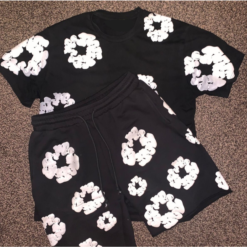 Kit Conjunto Masculino Gringo Hype | Camiseta + Short Floral Minimalista Verão 2026