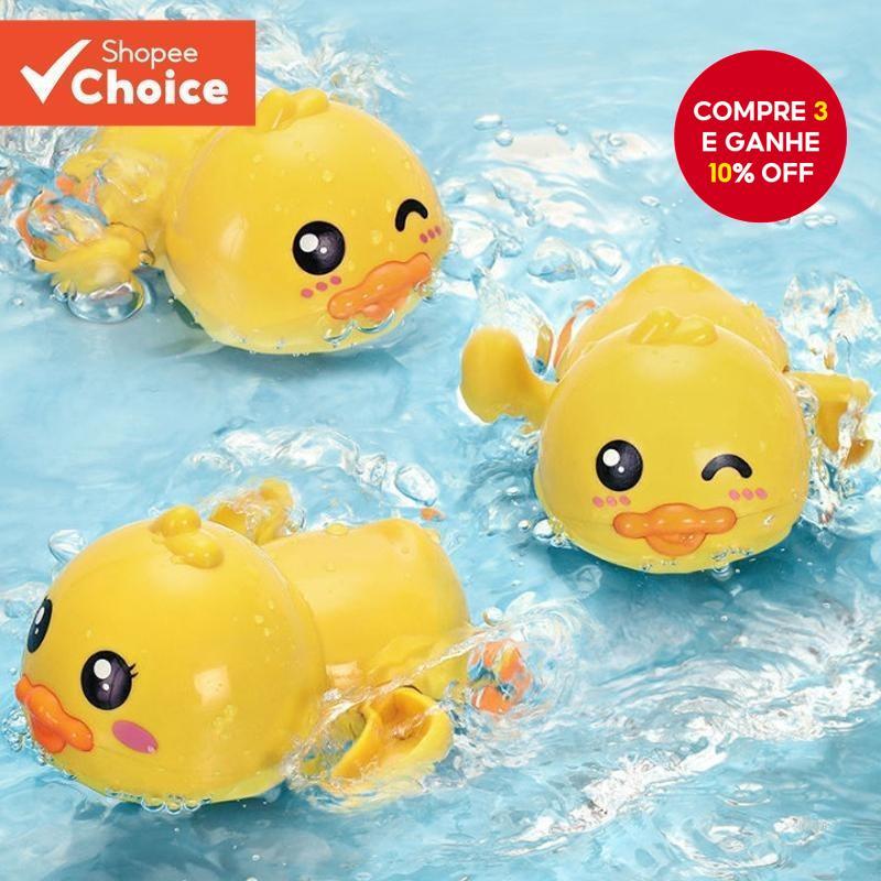 Brinquedos De Banho Para Bebês De Pato Tartaruga Piscina
