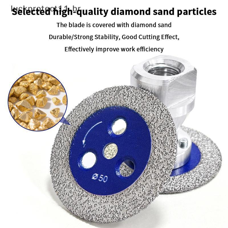 LTBR M14 Lâmina De Serra Com Flange Removível Disco De Corte Turbo Para Granito Cerâmica Concreto Moagem Escultura Ferra