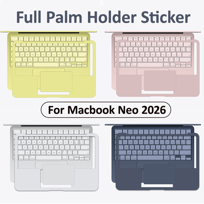 Capa De Palma Completa Para Macbook Neo 13 Polegadas A3404 Adesivo De Pele Resistente A Arranhões Com Filme De trackpad